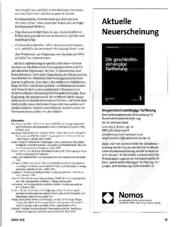 Vorschauseite 5: Medizinische Versorgungszentren - Eine innovative und attraktive Antwort auf die Herausforderungen an die ambulante Versorgung