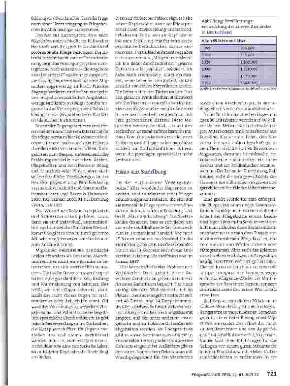 Vorschauseite 2: Kultursensible Pflege am Lebensende:Eine zerstückelte Leber oder wenn die Seele am Boden liegt