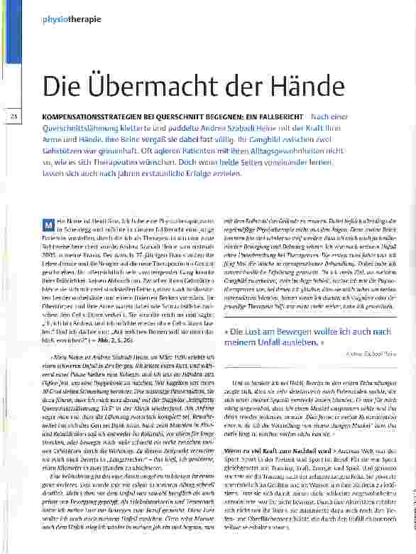 Vorschauseite 1: Die Obermacht der Hände