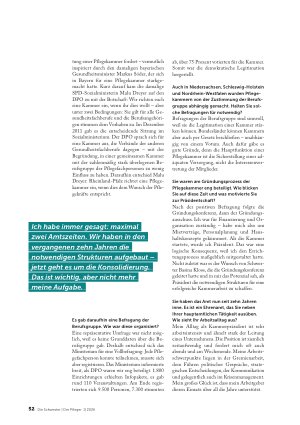 Vorschauseite 3: Die Kammerbewegung ist ein Marathon, kein Sprint