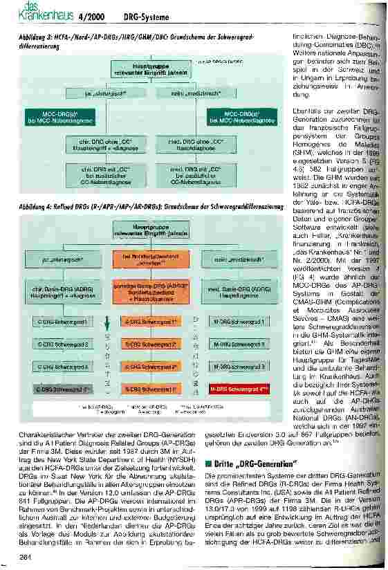 Vorschauseite 4: Vergleichende Betrachtung und Auswahl eines Patientenklassifikationssystems auf der Grundlage der Diagnosis Related Groups (II)