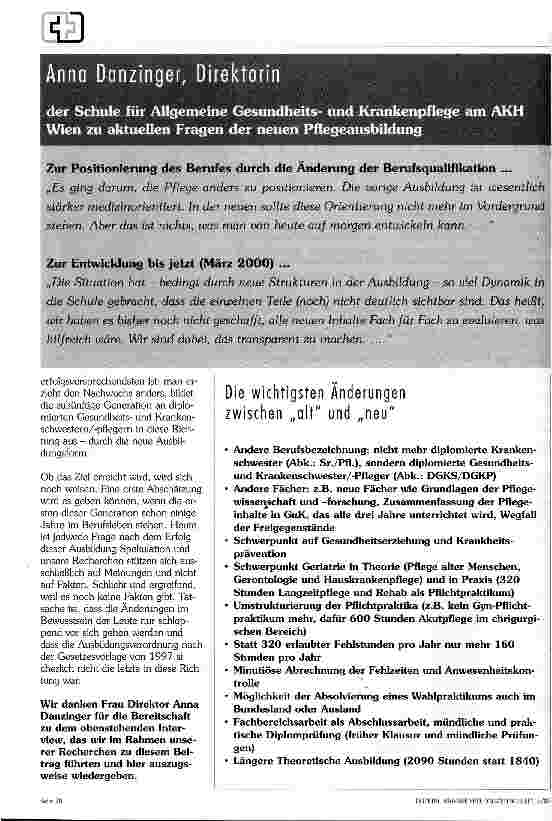 Vorschauseite 3: Experiment oder Reform? Die neue Ausbildungsverordnung
