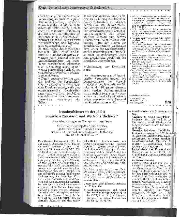 Vorschauseite 3: Der Erlaß einer Dienstordnung als Rechtspflicht