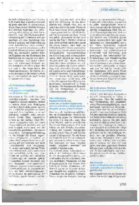 Vorschauseite 3: Die Feldenkrais-Methode