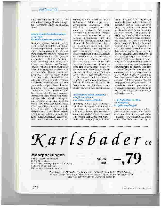 Vorschauseite 6: Die Feldenkrais-Methode