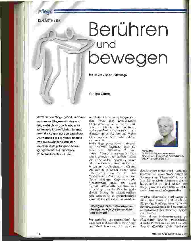 Vorschauseite 1: Berühren und bewegen Teil 3: Was ist Aktivierung?