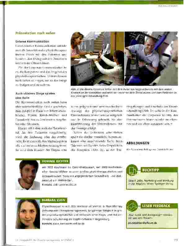 Vorschauseite 2: Corporate Communication