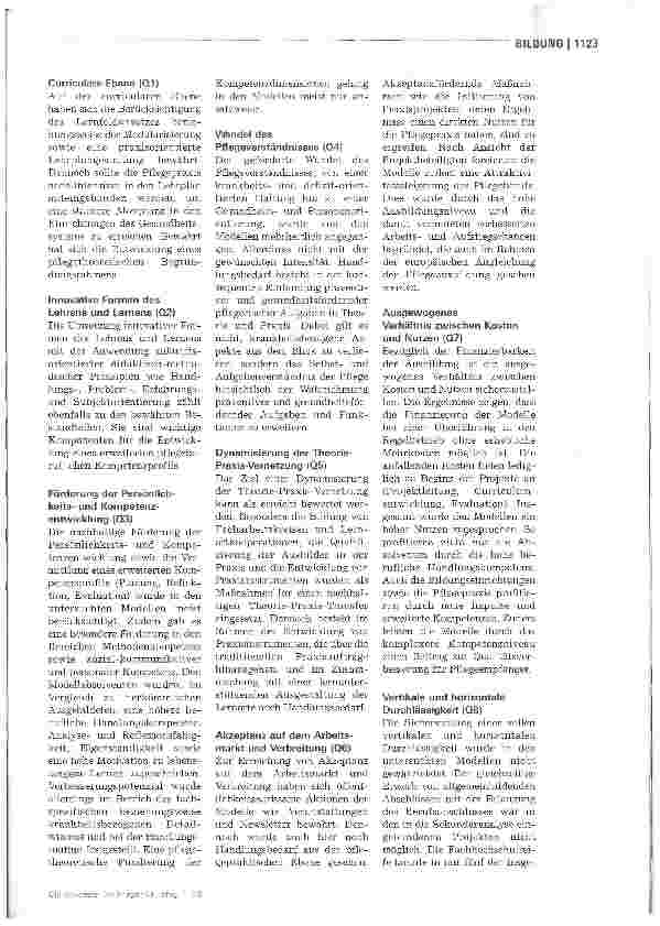 Vorschauseite 2: Evaluationsstudie: Das Best Practice-Modell der Pflegeausbildung