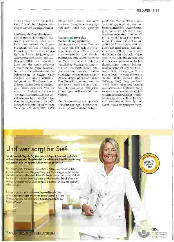 Vorschauseite 4: Evaluationsstudie: Das Best Practice-Modell der Pflegeausbildung