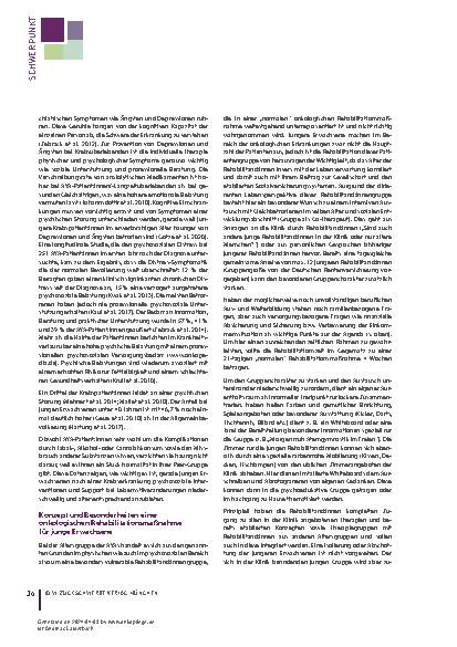 Vorschauseite 5: Reha für junge Erwachsene mit/nach einer Krebserkrankung