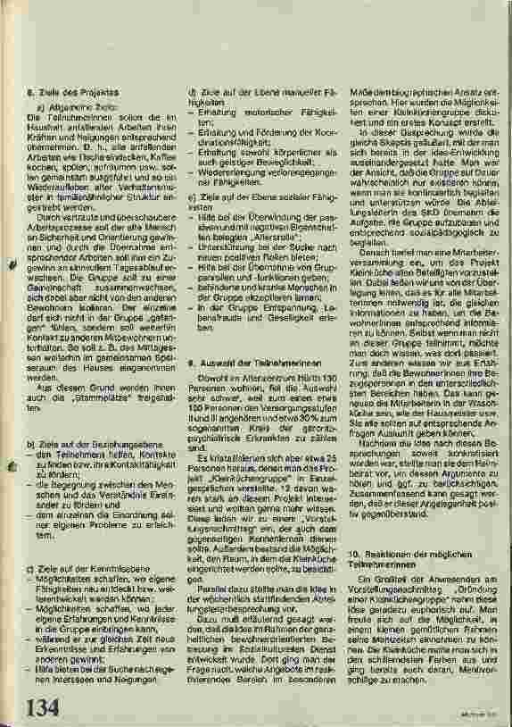 Vorschauseite 3: Bewohnerbezogene Betreuung: die Kleinküchengruppe