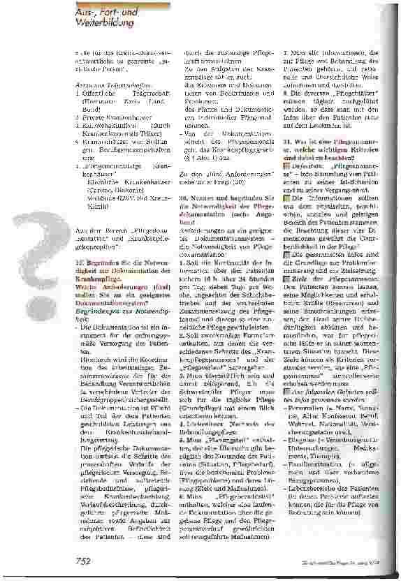 Vorschauseite 3: Was wird wohl abgefragt? Prüfungsfragen