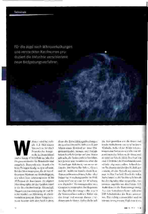 Vorschauseite 1: Alle wollen ins Screening