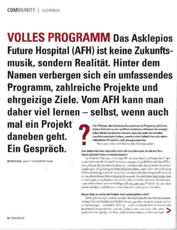 Vorschauseite 1: VOLLES PROGRAMM