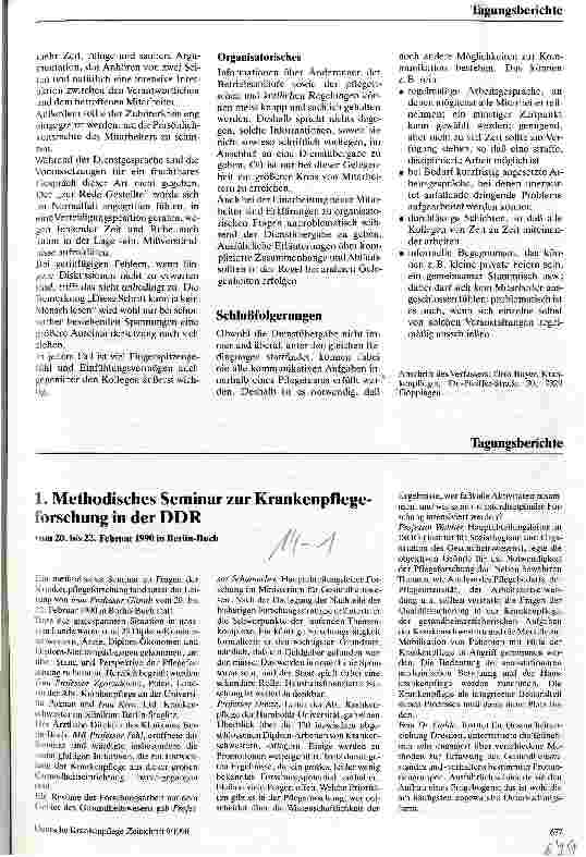 Vorschauseite 4: Erwartungen an die Dienstübergabe - Versuch einer Analyse unter kommunikationspsychologischen Aspekten
