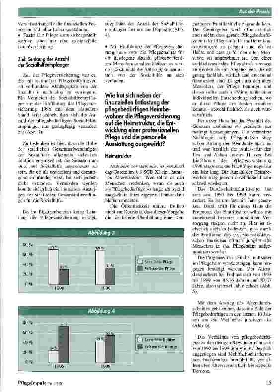 Vorschauseite 3: Was ist die Pflege wert? Praktische Erfahrungen - Auswirkungen im stationären Pflegebereich