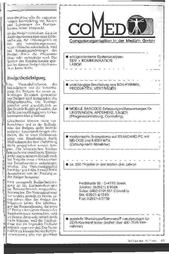 Vorschauseite 4: Bundespflegesatzverordnung (BPflV) Wirtschaftliche Aspekte
