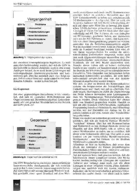 Vorschauseite 2: Leitstellentechnologie - Quo vadis Leitstelle?