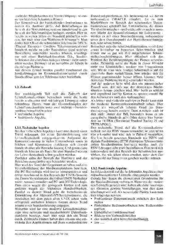 Vorschauseite 3: Leitstellentechnologie - Quo vadis Leitstelle?