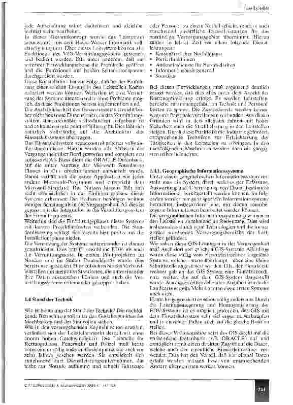 Vorschauseite 5: Leitstellentechnologie - Quo vadis Leitstelle?