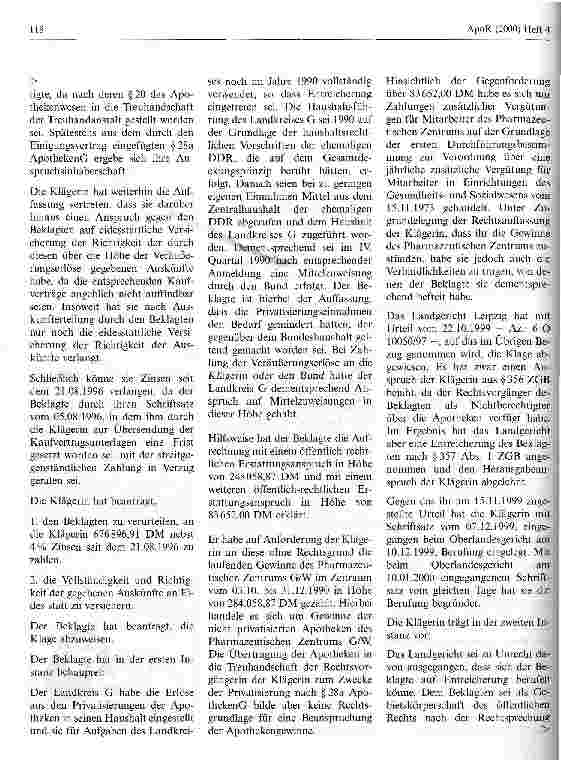 Vorschauseite 3: Apothekenveräußerung