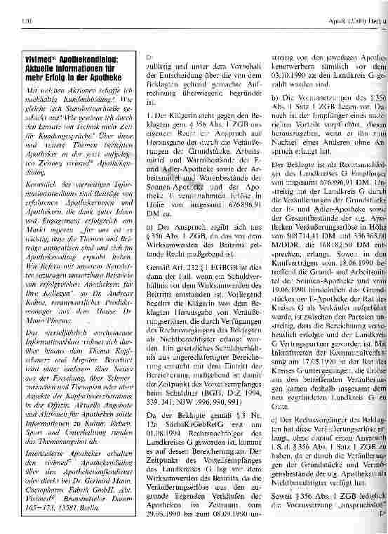 Vorschauseite 5: Apothekenveräußerung
