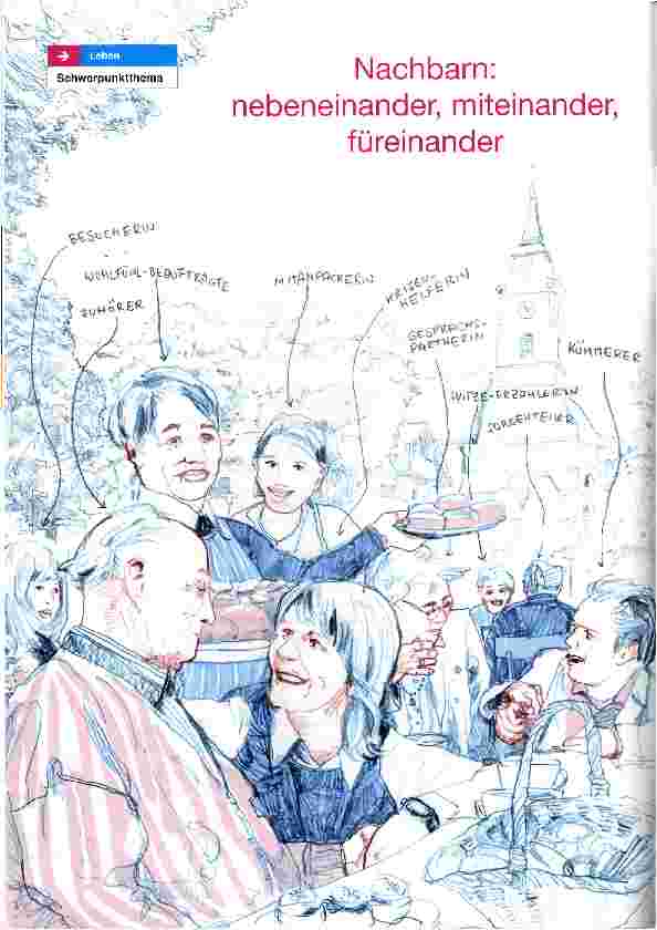 Vorschauseite 1: LEBENDIGE NACHBARSCHAFT MITGESTALTEN