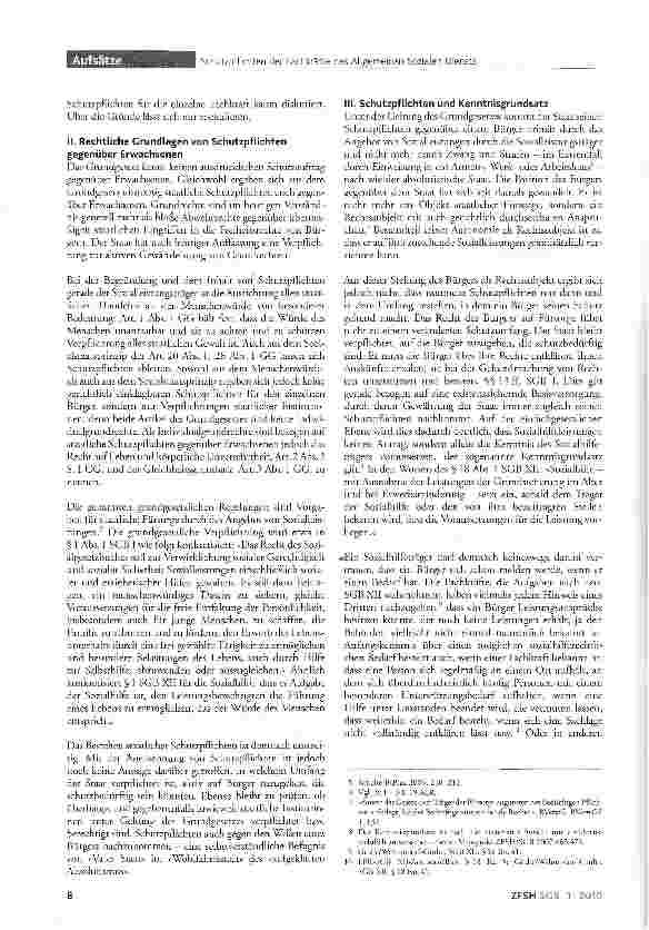 Vorschauseite 2: Schutzpflichten der Fachkräfte des Allgemeinen Sozialen Diensts gegenüber Erwachsenen - Garantenstellung nach demSGBXII