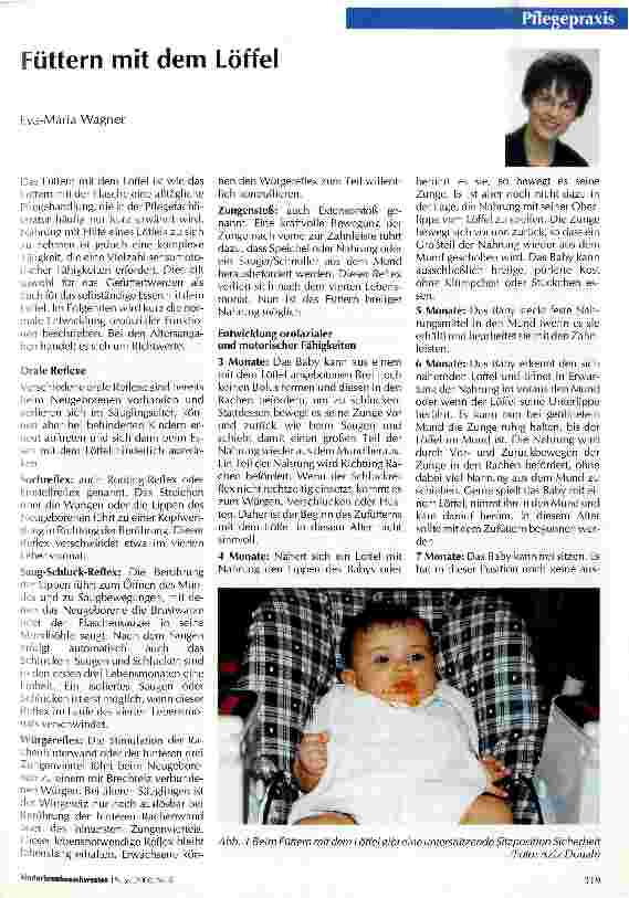 Vorschauseite 1: Füttern mit dem Löffel