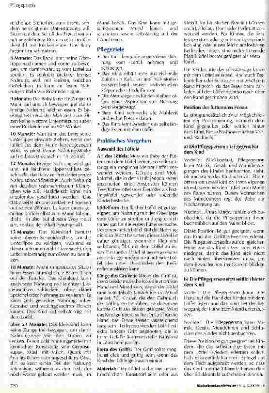 Vorschauseite 2: Füttern mit dem Löffel