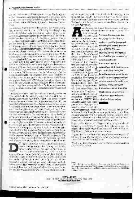 Vorschauseite 4: Im Verbundsystem eine zentrale Rolle für die Sozialstationen