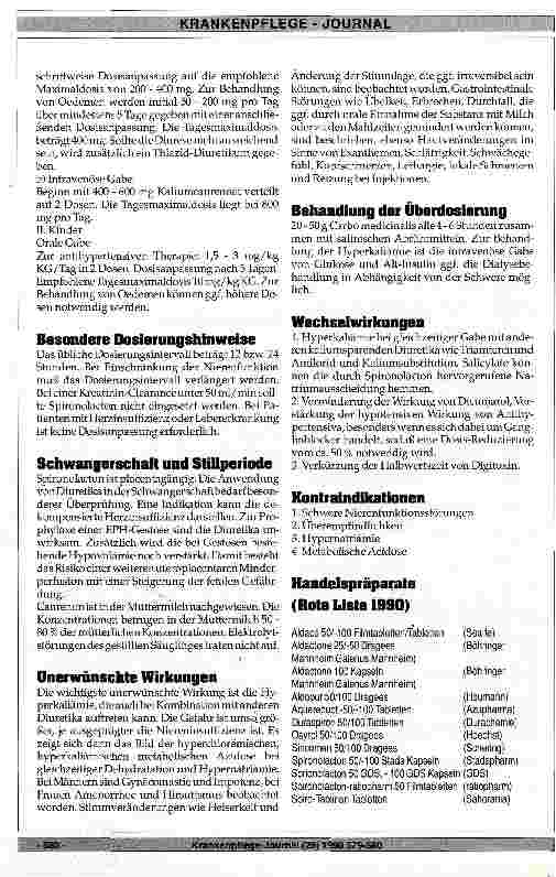 Vorschauseite 2: Spironolacton