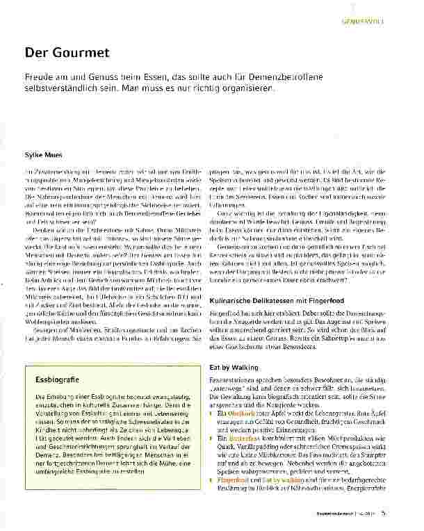 Vorschauseite 1: Der Gourmet
