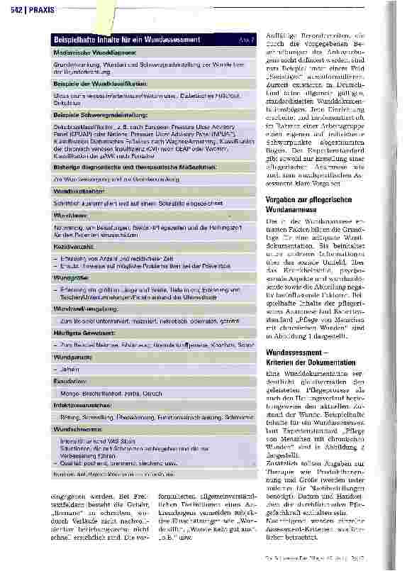 Vorschauseite 3: Die Wunddokumentation ist Mittel der erfolgreichen Therapie