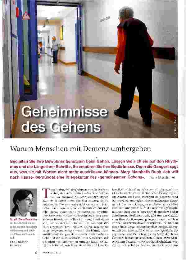 Vorschauseite 1: Geheimnisse des Gehens