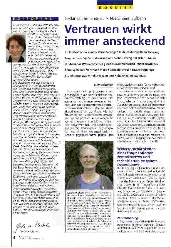 Vorschauseite 1: Vertrauen wirkt immer ansteckend