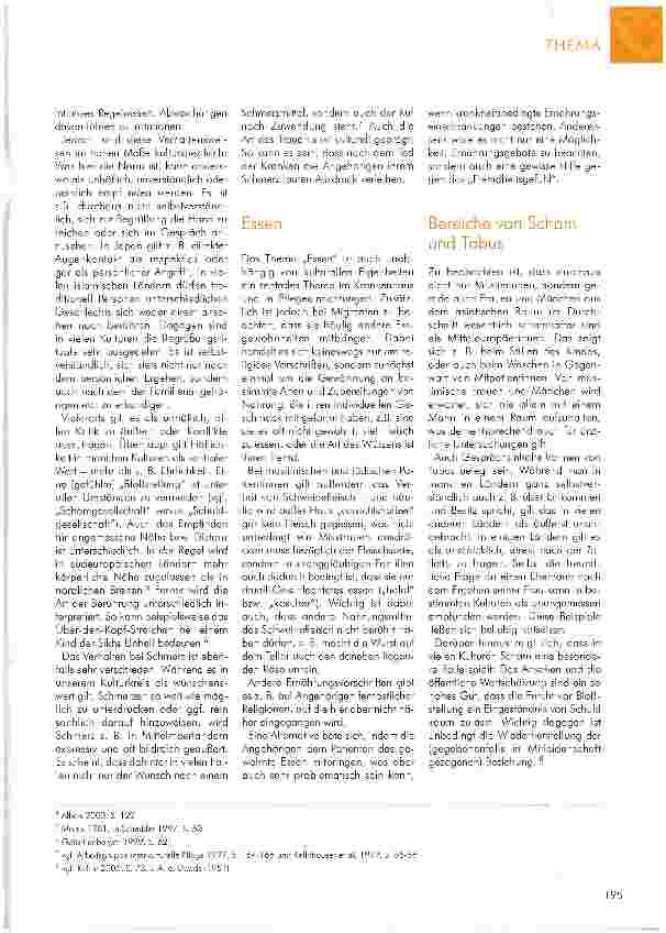 Vorschauseite 3: LEBEN IN UND MIT VERSCHIEDENEN KULTUREN