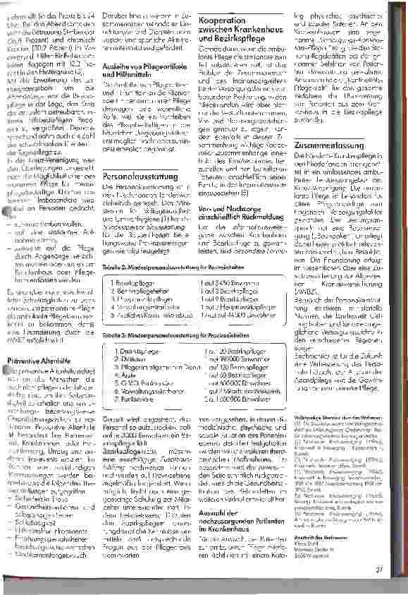 Vorschauseite 3: Häusliche Krankenpflege in den Niederlanden