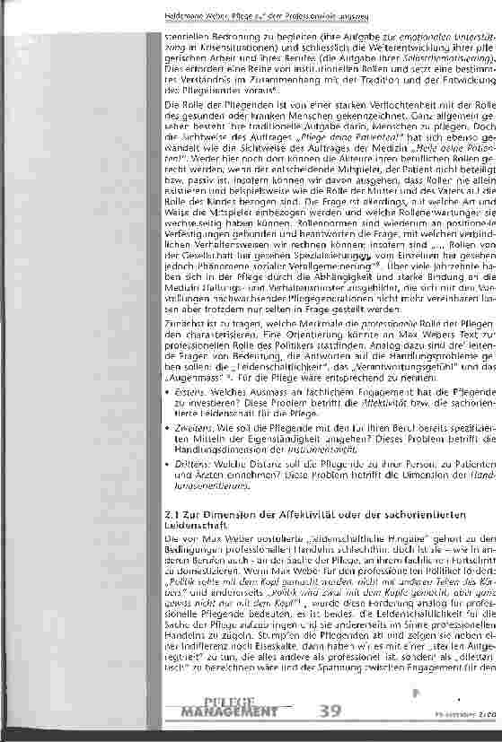 Vorschauseite 3: Pflege auf dem Professionalisierungsweg Die Rolle der Pflegenden zwischen Bildungsanspruch und Praxisalltag