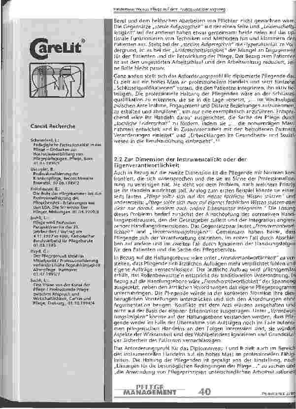 Vorschauseite 4: Pflege auf dem Professionalisierungsweg Die Rolle der Pflegenden zwischen Bildungsanspruch und Praxisalltag