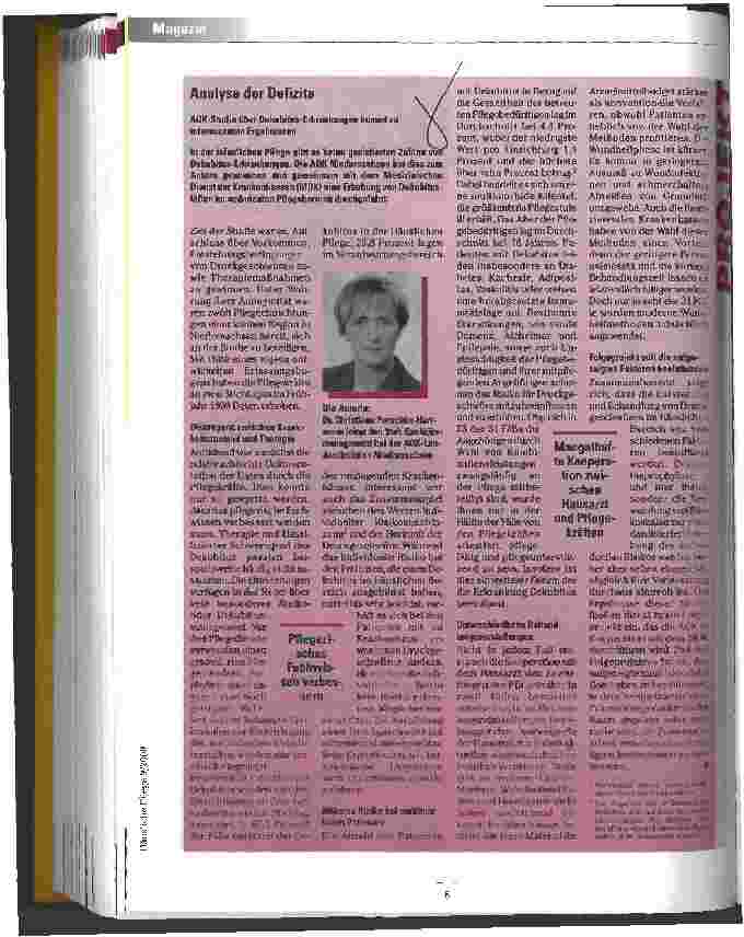 Vorschauseite 1: Analyse der Defizite