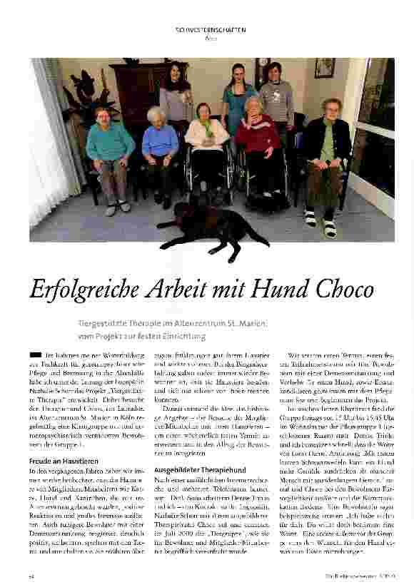 Vorschauseite 1: Erfolgreiche Arbeit mit Hund Choco
