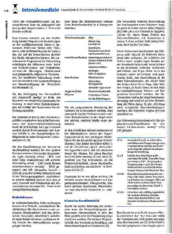 Vorschauseite 2: Die koronare Herzkrankheit im Überblick - Klinik, Diagnostik und Therapiemgölichkeiten