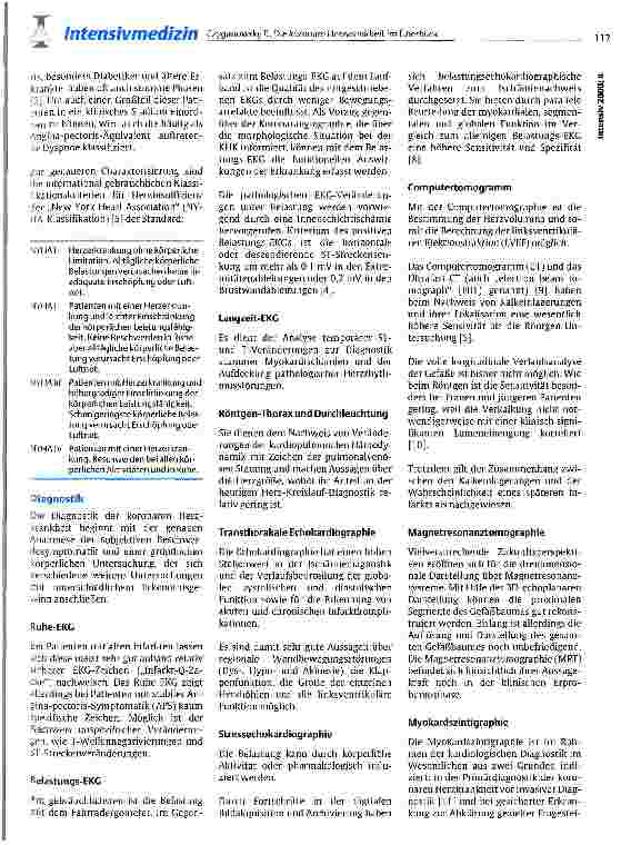 Vorschauseite 3: Die koronare Herzkrankheit im Überblick - Klinik, Diagnostik und Therapiemgölichkeiten