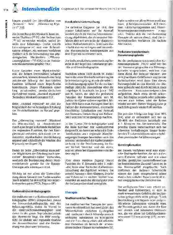 Vorschauseite 4: Die koronare Herzkrankheit im Überblick - Klinik, Diagnostik und Therapiemgölichkeiten