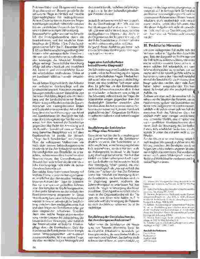 Vorschauseite 2: Eigenständigkeit der ambulanten Pflege - der arztfreie Raum