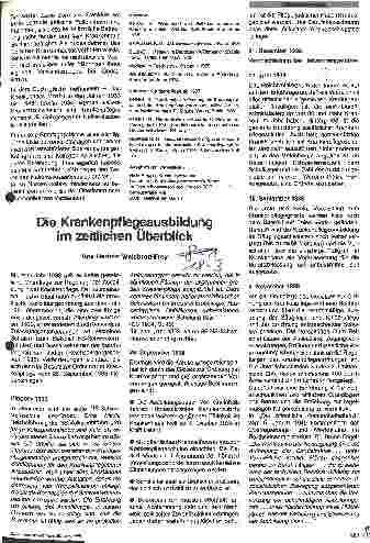 Vorschauseite 6: Krankenpflege ab 1933