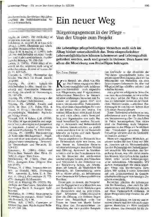 Vorschauseite 3: Glück im Alter Konsequenzen für Pflege und Soziale Arbeit