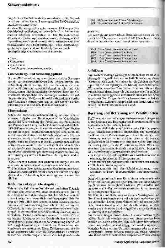 Vorschauseite 2: Aufgaben der Gesundheitsämter bei der Geschlechtsfürsorge