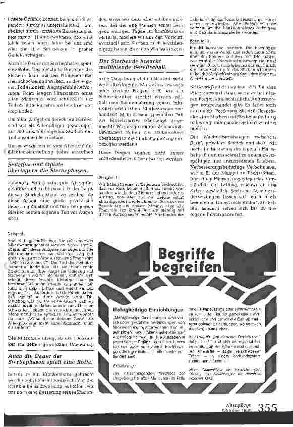 Vorschauseite 5: Sterbebegleitung in Alteneinrichtungen